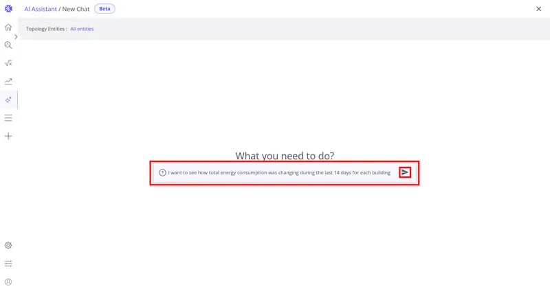 Type natural language query