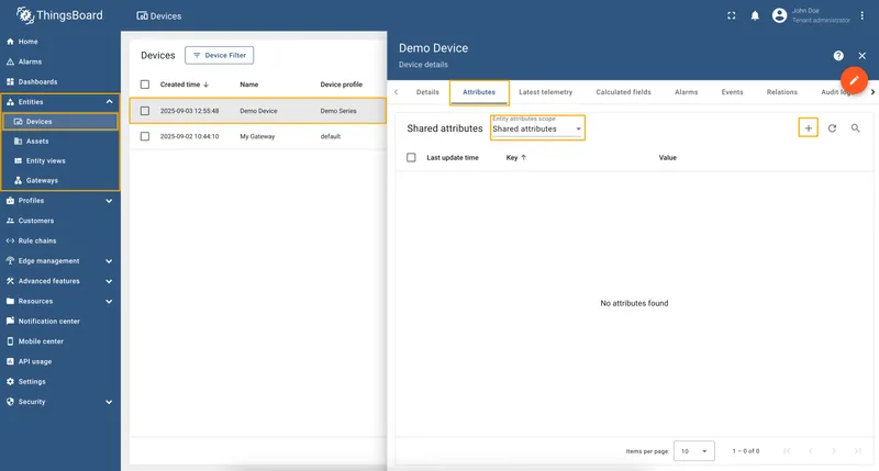 Add relay shared attribute
