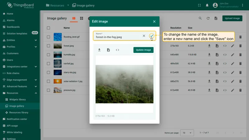 Enter new image name