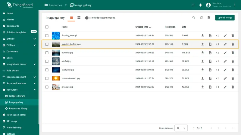 Image name changed