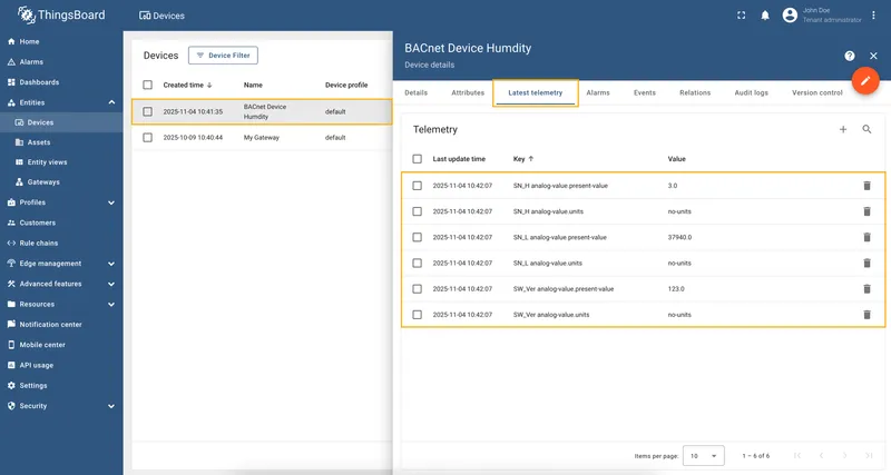 Filtering objects and properties overview