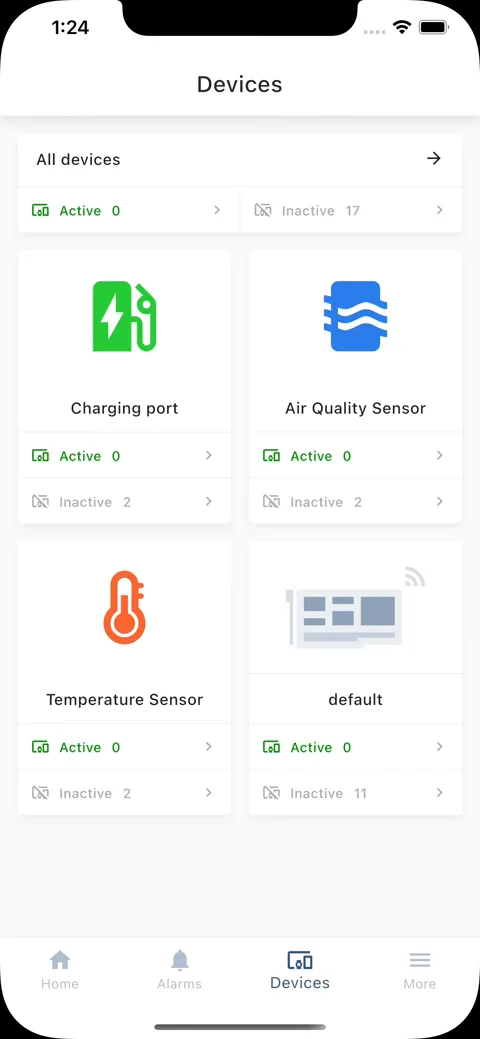 Structured devices navigation