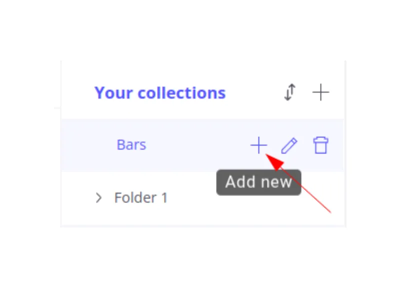 Add new button for creating a subcollection inside an existing collection