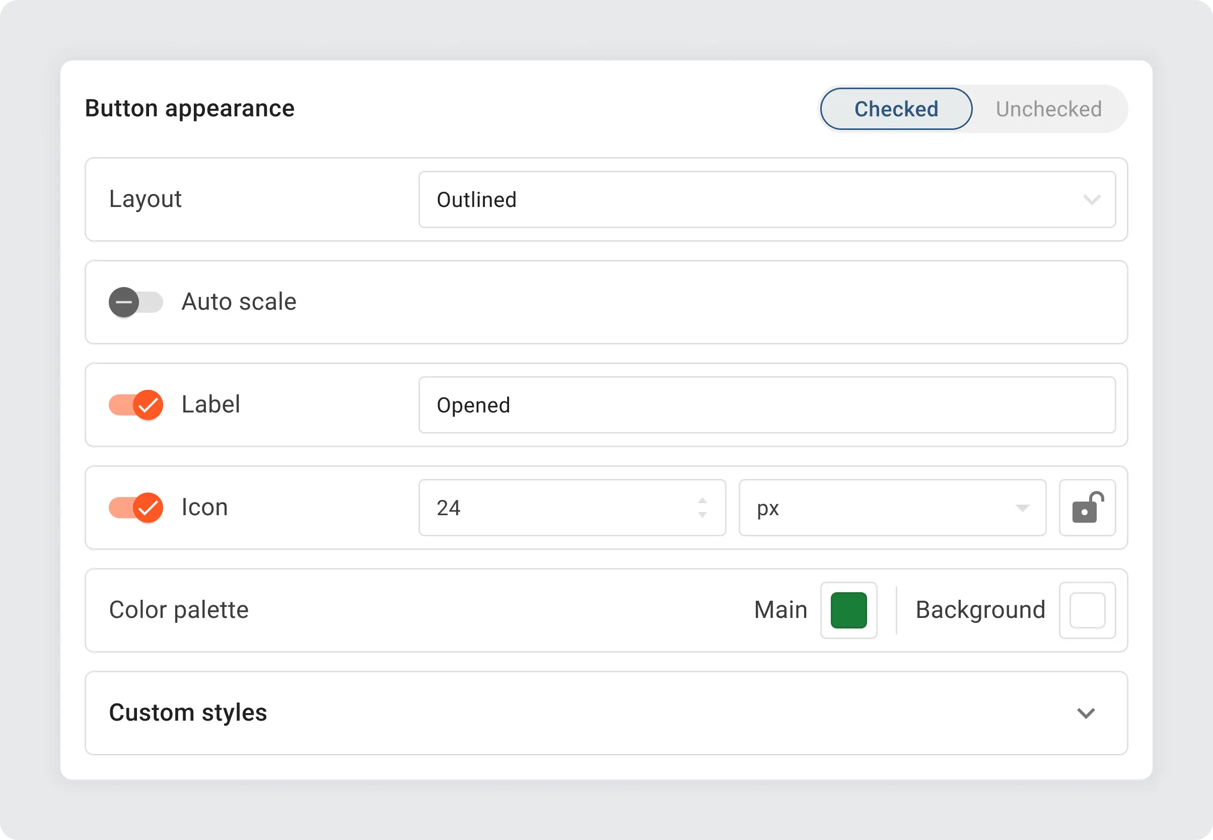 Thingsboard form with six fields