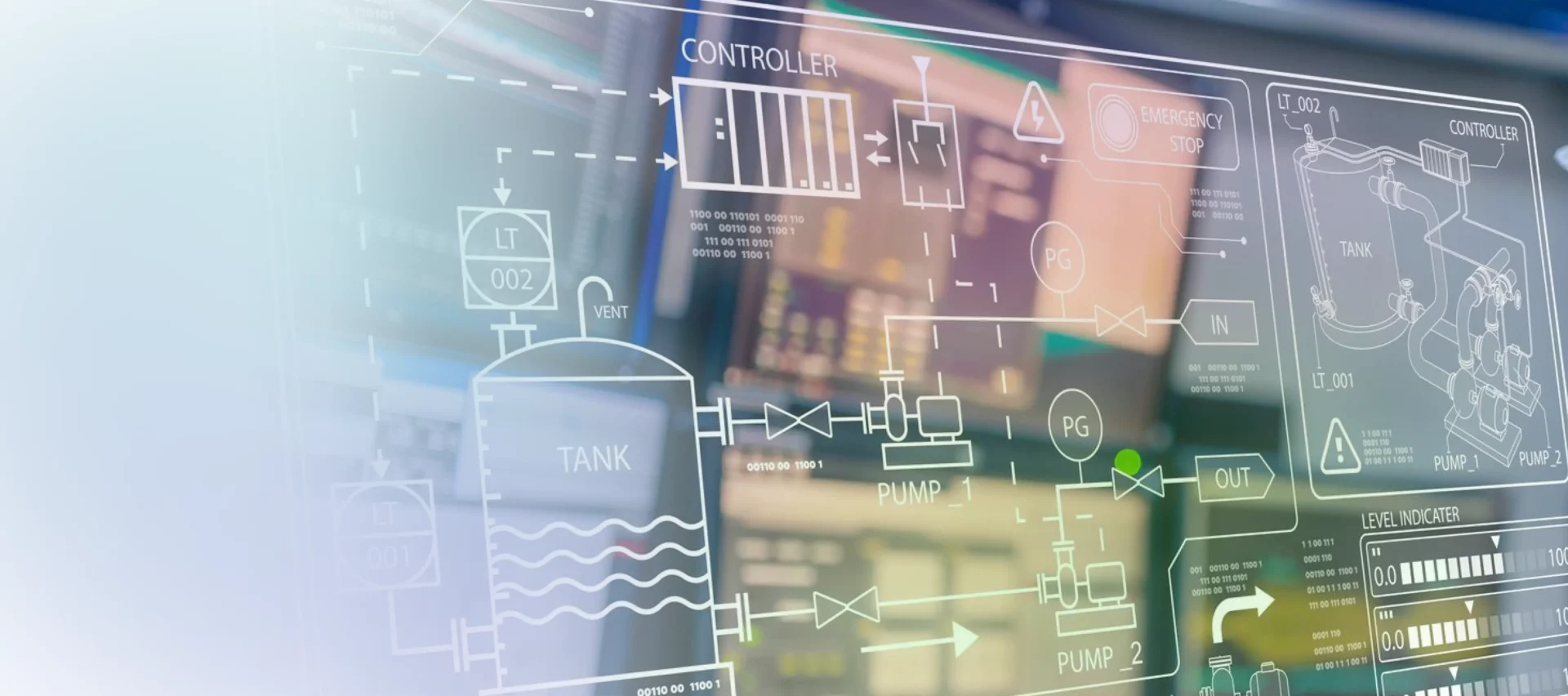 Liquid tank level monitoring system