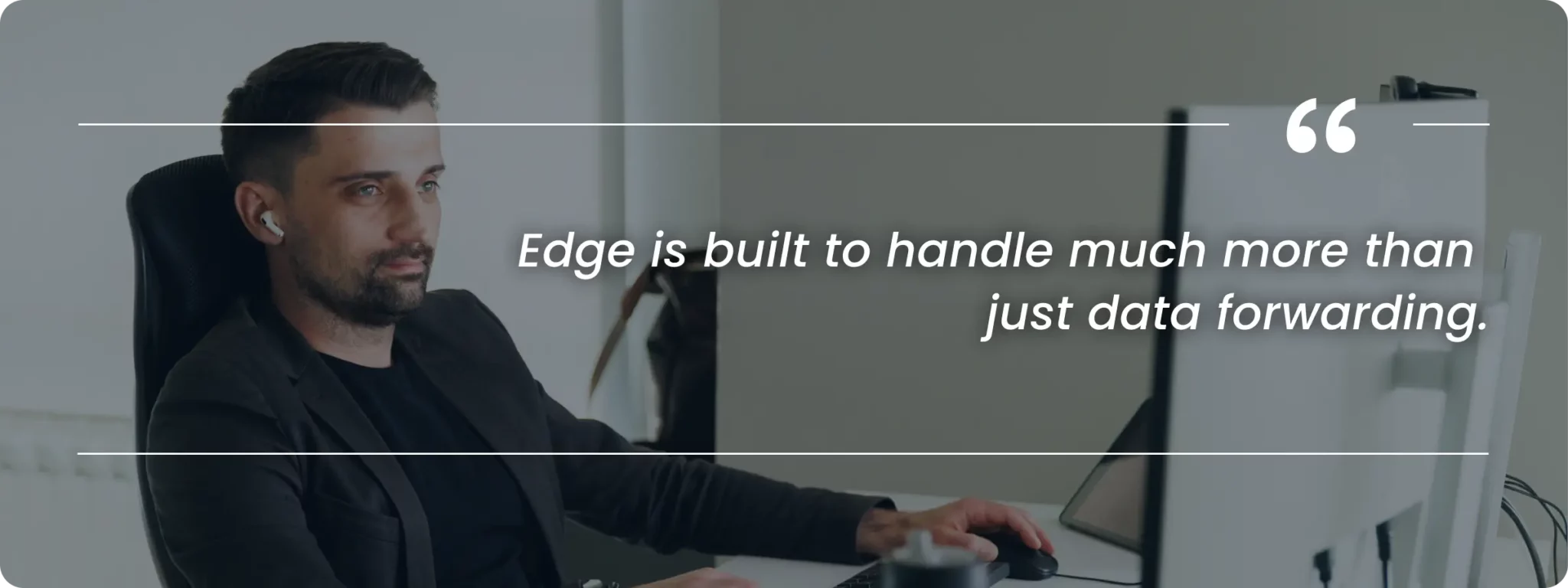 Architect quote on ThingsBoard Edge use cases at scale