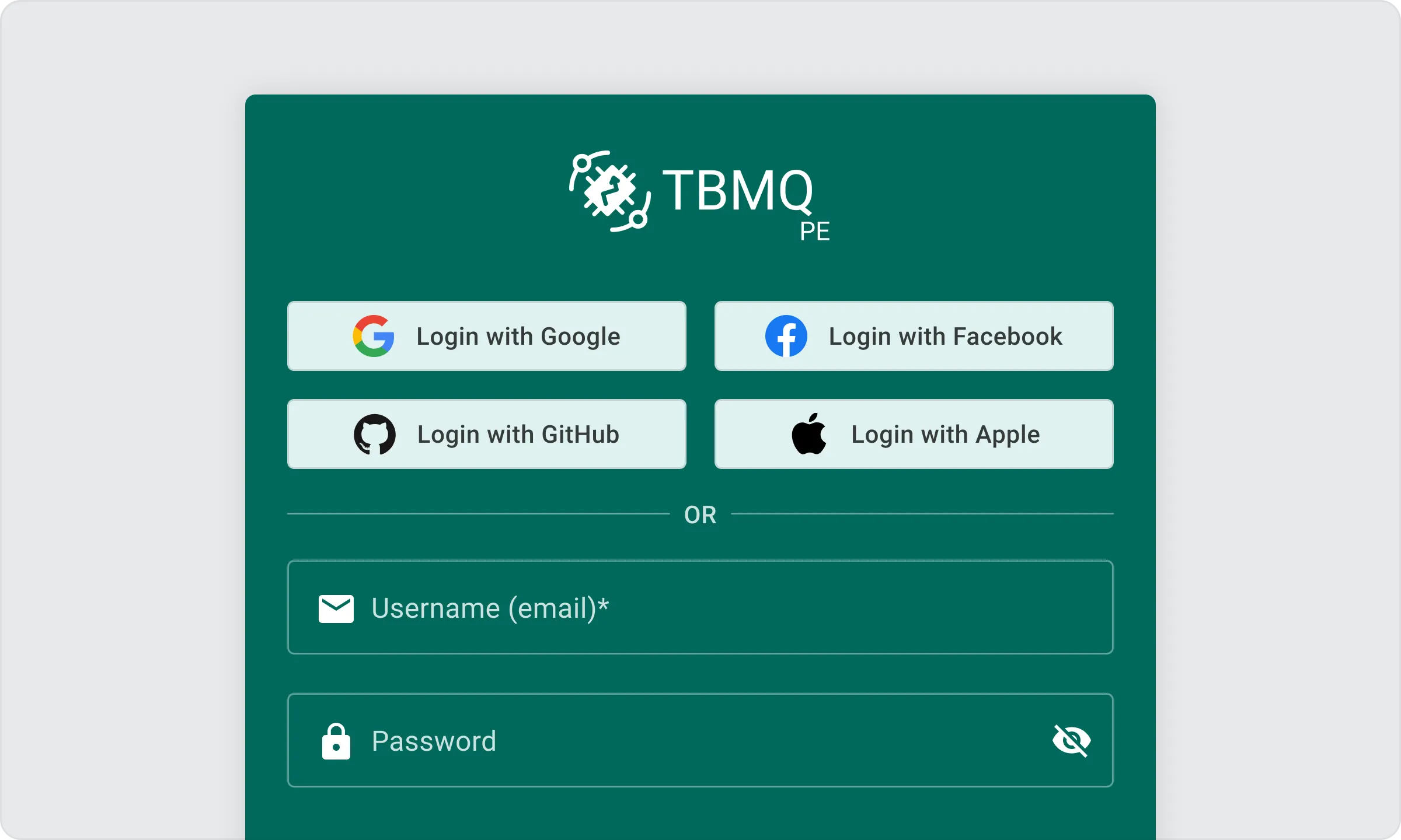 Single sign-on authentication in TBMQ Professional Edition