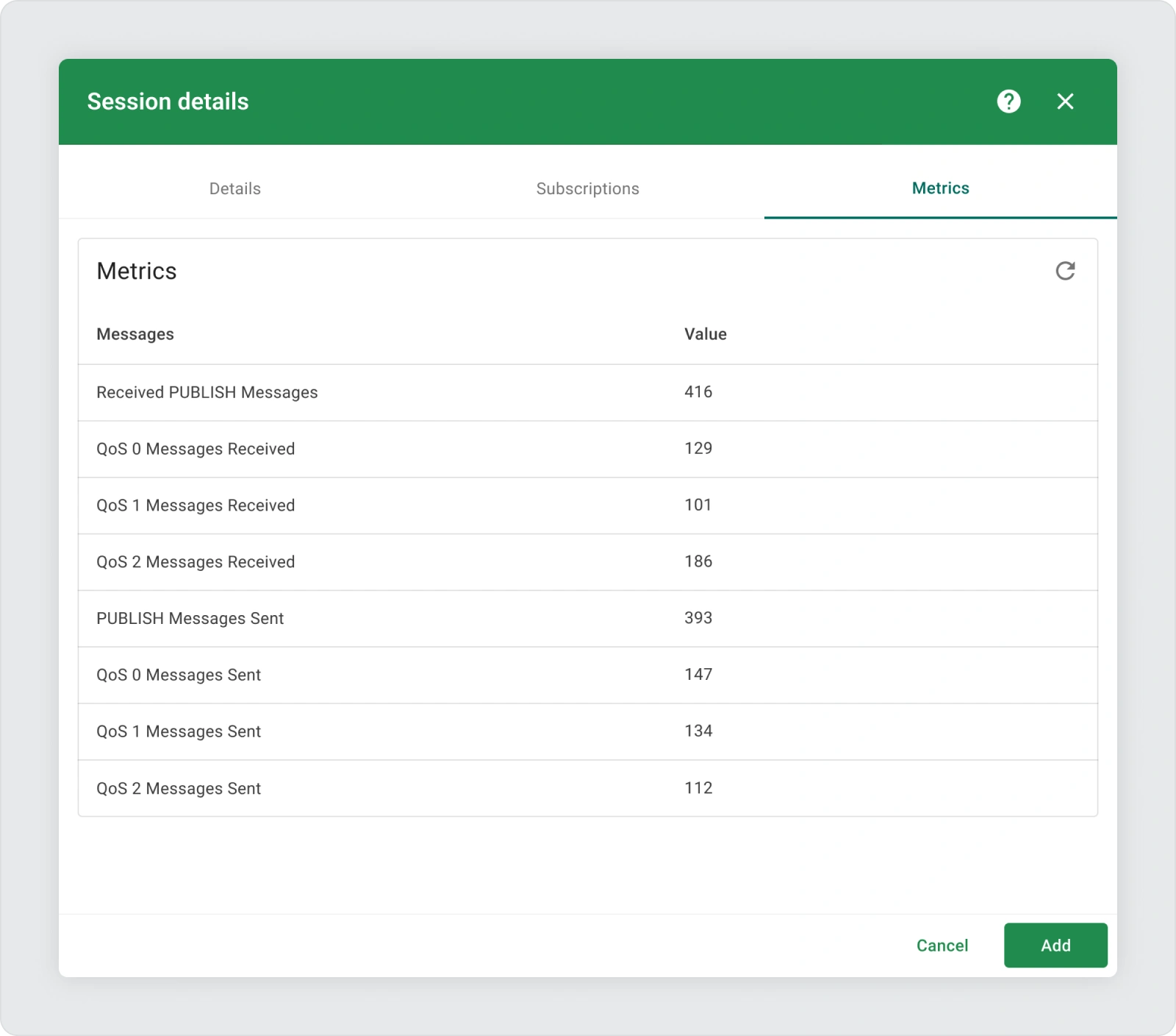TBMQ 2.0 administration interface preview