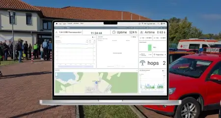 Wireless data transmission enabled by ThingsBoard and LoRaWAN