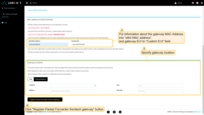 Scroll up and put information about the gateway MAC Address (Just remove FFFF or FFFE in the middle of gateway EUI) into eth0 MAC address and gateway EUI to Custom EUI field.