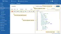 To make further adjustments, click on the newly added Connector and select the “Advanced” tab and the “Configuration” sub-tab on the right side of the "MODBUS Configuration" screen.