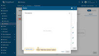 Click on "Add time series" button in the opened window;