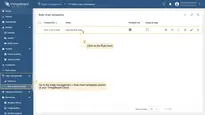 Log in to the <b>ThingsBoard Cloud</b> and go to the <b>Edge management > Rule chain templates</b> section and click on the <b>Rule chain</b> assigned to your <b>Edge instance.</b>