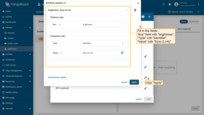 Enter the "Key" field, select the "Type" (can be [path](#path-types), [identifier](#identifier-types) or constant), enter "Value" and click "Apply" button.