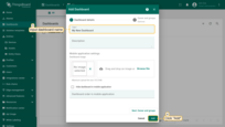 Input dashboard name. For example, "My New Dashboard". Click "Add" to add the dashboard;