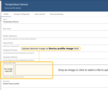 Upload desired image to <b>Device profile image</b> field