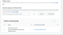 AWS MSK - choose "eksctl-tbmq-cluster-ClusterSharedNodeSecurityGroup-" security group