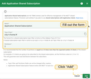 Fill in the Name, Topic filter and Partitions fields.