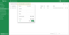 The filter windows allow easily filtering of the table by each column and date.