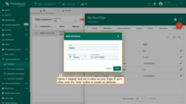 Name it '<b>edgeIp</b>' and use <b>Edge IP address</b> and <b>CoAP bind port</b> in following format: 'host:port'. After, click "Add" button;