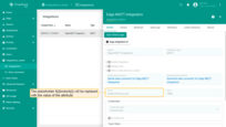 In the "<b>Integration details</b>" window placeholder <b>${{brokerIp}}</b> will be replaced with the value of the attribute.
