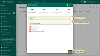 1. Select integration type: <b>HTTP</b>. 2. Input integration name, e.g., <b>HTTP Demo Remote</b>. 3. Click <b>Next</b> button.