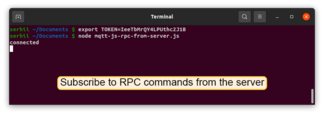 Subscribe to RPC commands from the server