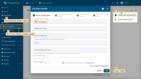 Navigate to the Device profiles page and click on the "+" icon in the device profile table header to open the Add device profile dialog. Use MQTT EoN Node as profile name or any other meaningful value;