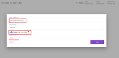 Configure Trendz views to show occupancy rate for the selected building