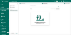 The AI Agent designs the dashboard structure based on your approved architecture.