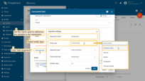 Click "Add argument" and fill in the required fields.