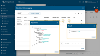 You'll see an event where you can review the input message and the output message with the calculation result.