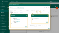 Now open the calculated field debugging window. Here, you can view the calculated field arguments and the computed result.