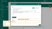 Time series: function must return a JSON object or array with or without a timestamp containing the computed value.