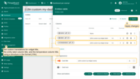 Apply translation to the widget title - <b>{i18n:custom.my-widget.name}</b>, temperature column title - <b>{i18n:custom.my-widget.temperature}</b>, and entity label column title - <b>{i18n:custom.my-widget.label-text}</b>. Apply all changes;