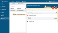 Make the required modifications. Confirm and save your changes by clicking the "Apply changes" button.