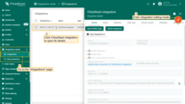 Go to the "Integrations" page, click ChirpStack integration to open its details, and enter integration editing mode by clicking the "pencil" icon;