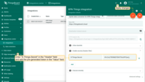 Put "X-Things-Secret" to "Header" field and generated token to "Value" field. Finally, apply changes.