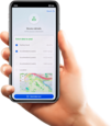 Use the "KPN Things Device simulator" app to send a message with the data to the ThingsBoard. Click the "Send data now" button.