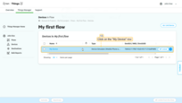 Click on the "My Device" row;