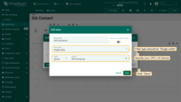 In the opened "<b>Edit alias</b>" dialog, specify your <b>OPC-UA Device</b>. A filter type should be "<b>Single entity</b>". Click the "<b>Save</b>" button;