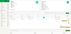 On the <b>ThingsBoard</b> instance, scroll down to "<b>Mappings</b>" section and click on "<b>+ New Mapping</b>" button;