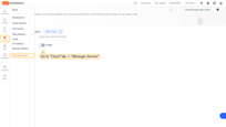Go to the "Cloud" tab -> "Message Service"