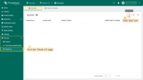 Login to your ThingsBoard instance as System Administrator. Go to the "OAuth 2.0" page of the "Security" section. While on the "Domains" tab, click the "plus" icon;
