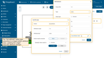 The "Get attribute" action type subscribes to a target entity's attribute value, updating the widget when this attribute changes.