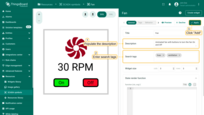 SCADA editor actions.