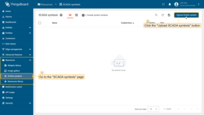 Navigate to the "Resources" page of the "SCADA symbols" section and click the "Upload SCADA symbol" button;