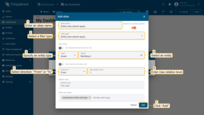 In the “Add alias” dialog, enter the alias name, select the "Entity view search query" filter type, and select the entity type and choose an entity itself, the relationship with which you want to display. Set direction to "From" or "To" and max relation level and specify the entity view type(s) by which entity views will be filtered