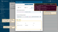 Send telemetry to the ThingsBoard instance on behalf of the device by executing the command via terminal. The device state should be changed from "Inactive" to "Active" and you should see the published "temperature" readings.