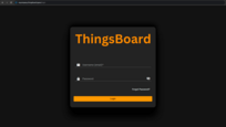 Now, use your custom domain name to access the ThingsBoard web interface login page and verify the result of your configuration.